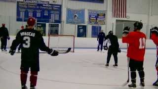 Pertti Hasanen Hockey Academy  Cross Body Shooting Drill [upl. by Aimo]