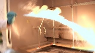 Diethyl Zinc Ignites in Air reaction only [upl. by Orag]