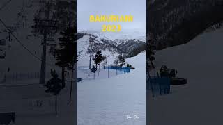 BAKURIANI 2023 BORJOMI 23 GEORGIA Snowboarding Would Cup [upl. by Odell79]