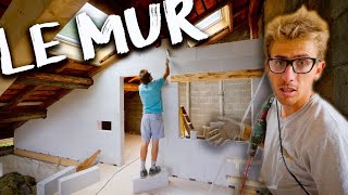 CONSTRUIRE UN MUR  Passion Rénovation Ep22  construction maison travaux DIY [upl. by Jules785]