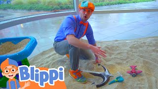 Blippi Visits Glazers Childrens Museum  Fun and Educational Videos for Kids  Moonbug Kids [upl. by Janette]