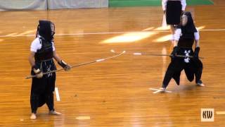 2014 All Japan Naginata  Womens Final [upl. by Raab]