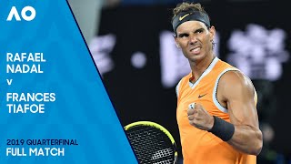 Rafael Nadal v Frances Tiafoe Full Match  Australian Open 2019 Quarterfinal [upl. by Sayles]