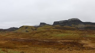 Raw footage  Driving up to the Quiraing Skye 260316 [upl. by Alleyne150]