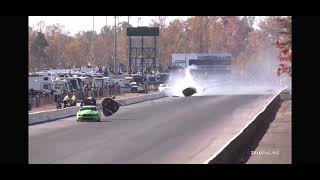 Brett Lasala vs Aileen Racing Crash [upl. by Atiz111]