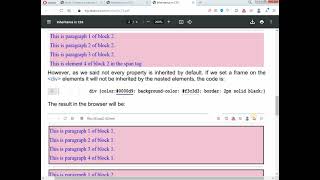 3 Inheritance in CSS [upl. by Ocinom]