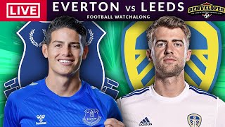 EVERTON vs LEEDS  LIVE STREAMING  Premier League  Live Football Watchalong [upl. by Danyette]