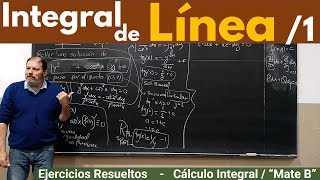 Integral de Línea de un campo escalar [upl. by Jaquith]