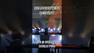 HEADHUNTERZ  DESTINY💀 LIVE  ISTANBUL ZORLU PSM headhunterz hardstyle edm festival zorlupsm [upl. by Irelav]