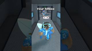 Your hitbox vs others hitbox in mm2 roblox mm2 murdermystery2 fyp [upl. by Anilag]