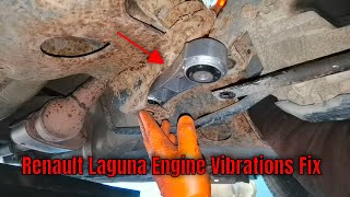 How To Replace Rear Engine Mounting Suport On Renault Laguna 1 [upl. by Morley]