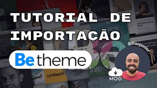 Tutorial de Importação Betheme Wordpress [upl. by Ainyt235]