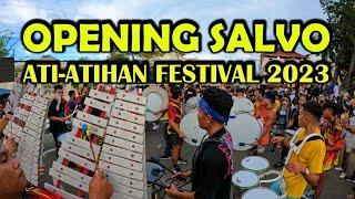 Opening Salvo of Kalibo Atiatihan Festival 2023 atiatihan openingsalvo festival [upl. by Onfroi70]