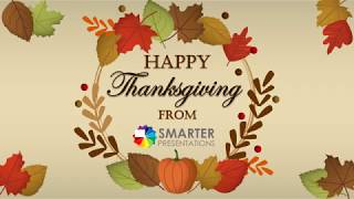 Free Thanksgiving ecard template [upl. by Bathsheeb]