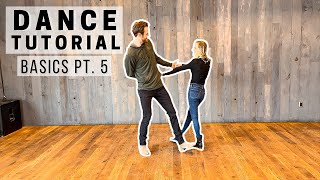 Country Swing Dancing THE BASICS Pt 5 [upl. by Garik]