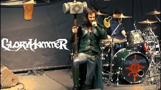 GLORYHAMMER quotGoblin King Of The Darkstorm Galaxyquot live in Athens 4K [upl. by Seniag]