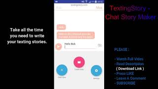 🔴✅ TextingStory  Chat Story Maker ✅  FREE APPS FOR ANDROID AND IOS [upl. by Kelton]