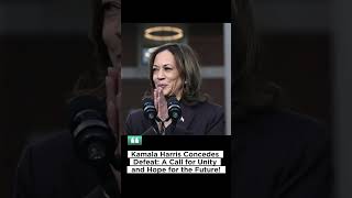 Kamala Harris Concedes Defeat A Call for Unity and Hope for the Futurenewskamalaharris shorts [upl. by Everick]