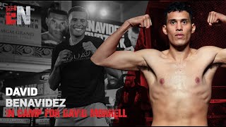 DAVID BENAVIDEZ IN CAMP FOR DAVID MORRELL  ESNEWS BOXING [upl. by Ahsen308]