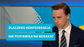 Krzysztof Bosak o deklaracji Ukrainy ws ekshumacji quotTo fałszquot [upl. by Corissa]