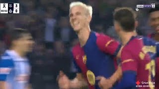 Amazing 🔥 Dani Olmo Goal Barcelona Vs Espanyol 30 All Goals Analysis amp Extended Highlights [upl. by Eevets]