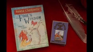 Lets explore the Fools The Fools Wisdom oracle and Pack of Fools cards review [upl. by Sisenej547]