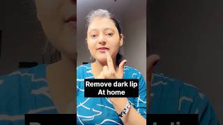 How to remove dark lip at home  shortsfeed hack ytshorts darklips [upl. by Quintina]