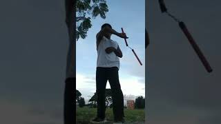 Nunchaku training exercise [upl. by Lynea]