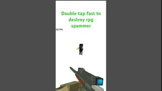 double tap to destroy rpg spammer simplesandbox2 ssb2 simplesandbox2videos memes trend [upl. by Thor]