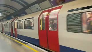 Piccadilly Line 1973 Stock departing at Earls Court 15062024 [upl. by Aridnere]