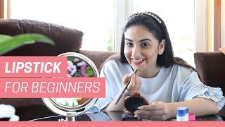 How To Apply Lipstick  Beginners Guide To Lipstick  Beauty BFF MissMalini [upl. by Phenica]