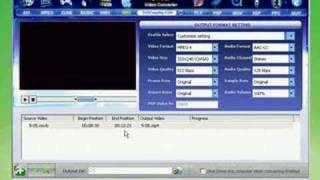 Extra Video Converter can convert video to AVI MPEG Apple iPod Sony PSP 3gp Zune WMV FLV MOV MP3 WMV OGG or WAV  wwwDVDCopyRipcom [upl. by Inge]