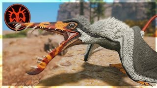 Path Of Titans 40 Rhamphorhynchus  Gondwa  Europa Español PC [upl. by Nnahtebazile]