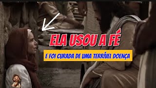 MILAGRES DE JESUS CRISTO  A CURA DA MULHER COM FLUXO DE SANGUE [upl. by Heid]