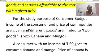 Consumer Budget In the video quot P1X1 P2X2 less than or equal to Mquot [upl. by Halludba]