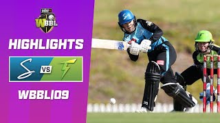 Adelaide Strikers v Sydney Thunder  WBBL09 [upl. by Thin514]