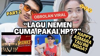 OBROLAN MAJU  quotKAK HAPPY ASMARA ITU ORANGNYA BAIK TAPI GILGA SAHID TERNYATAquot [upl. by Perdita]