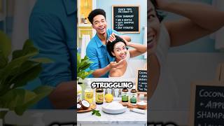 Get Rid of Dandruff FAST with These Easy Hair Hacks healthymeals shorts gonaturalhealthyfood [upl. by Amat386]