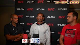 Francisco Trinaldo UFC on ESPN 4 PreFight Scrum [upl. by Ita]