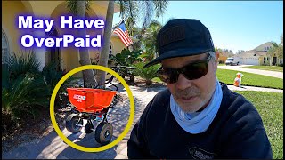 Echo RB60 Fertilizer Spreader  FULL review [upl. by Cleve]