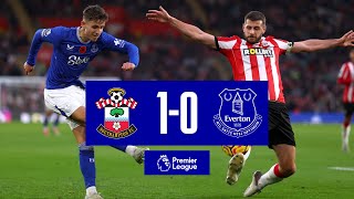 SOUTHAMPTON 10 EVERTON  Premier League highlights [upl. by Snow]