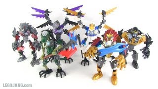 LEGO CHIMA quotultrabuildquot 2013 figures summary [upl. by Oirottiv]