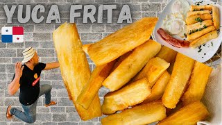 Como hacer Yuca Frita Crujiente en el 2024  Fried Yuca [upl. by Helse259]