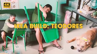 2023 Ikea Build TEODORES  Chair Assembly  4K HDR  Part 15 [upl. by Ennaeiluj]