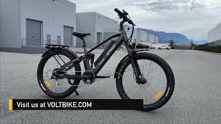 VoltBike Outback Full Suspension Electric Bike [upl. by Aitnis]