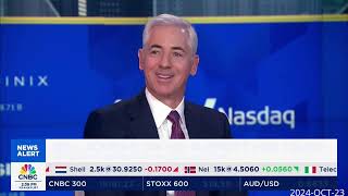 Bill Ackman Trump is the only candidate thats talked about accelerating the growth of the country [upl. by Nnasus990]