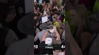 South Carolina fans storm field after destroying 10 Texas AampM [upl. by Ambrosia13]