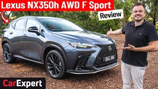 2022 Lexus NX hybrid inc 0100 review Why its more than just a lux RAV4 [upl. by Bannasch]