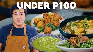 Healthy Meals Under ₱100 2 Dollar Dishes By Erwan [upl. by Austine521]