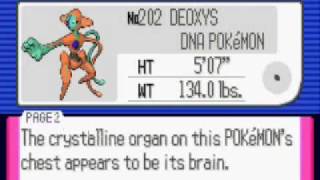 Catching Deoxys on Ruby old [upl. by Nnaira]